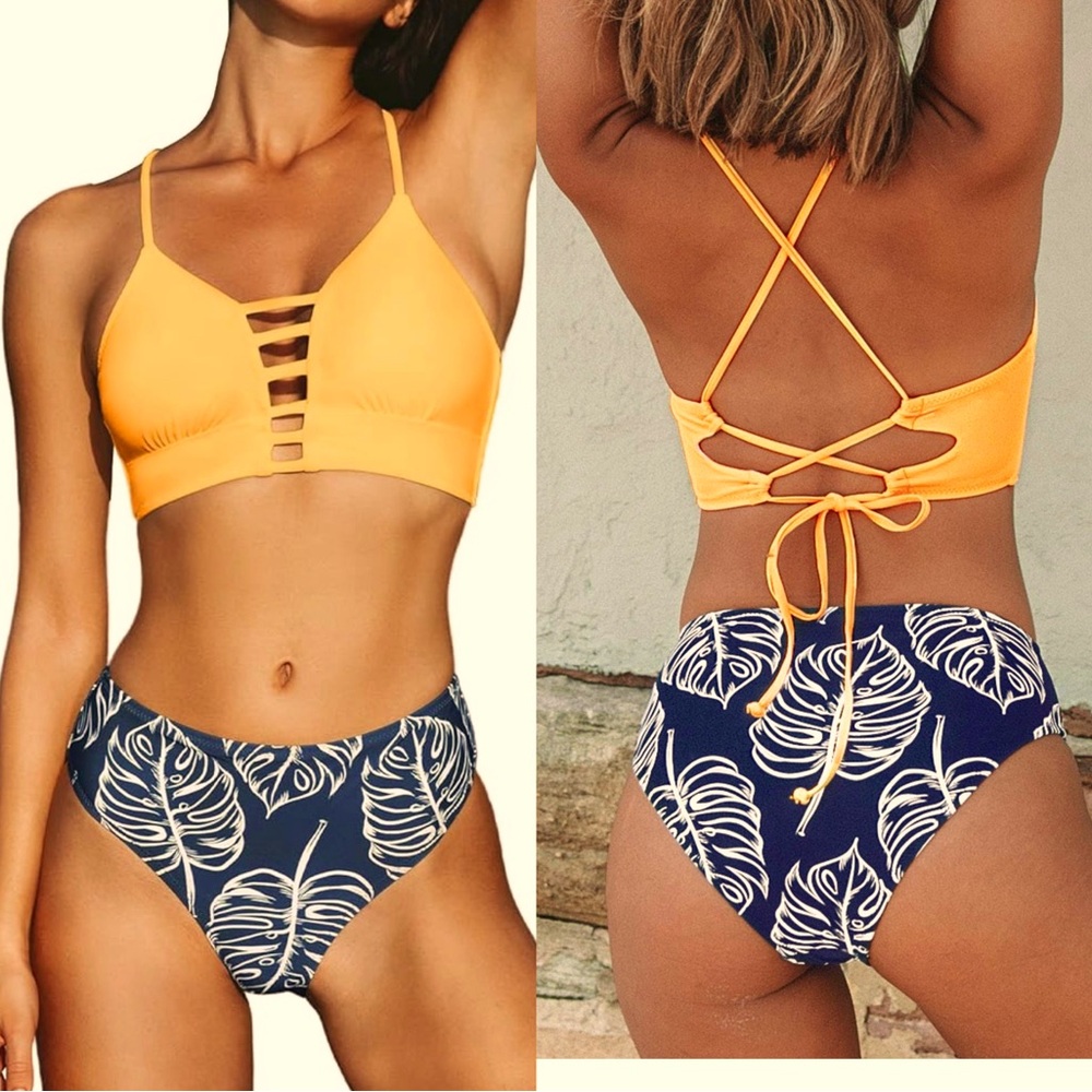 🆕 CUPSHE 2 PC BIKINI